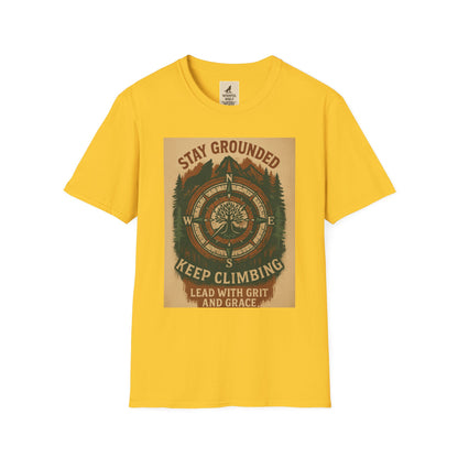 Adventure Hiking Tee – Stay Grounded Shirt for Nature Seekers