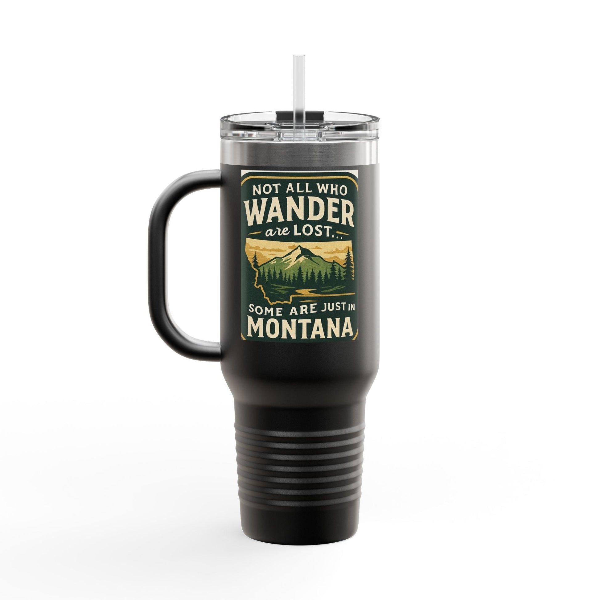 Montana 40oz Travel Mug – Adventure Tumbler for Hikers & Campers
