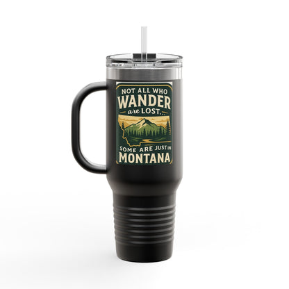 Montana 40oz Travel Mug – Adventure Tumbler for Hikers & Campers