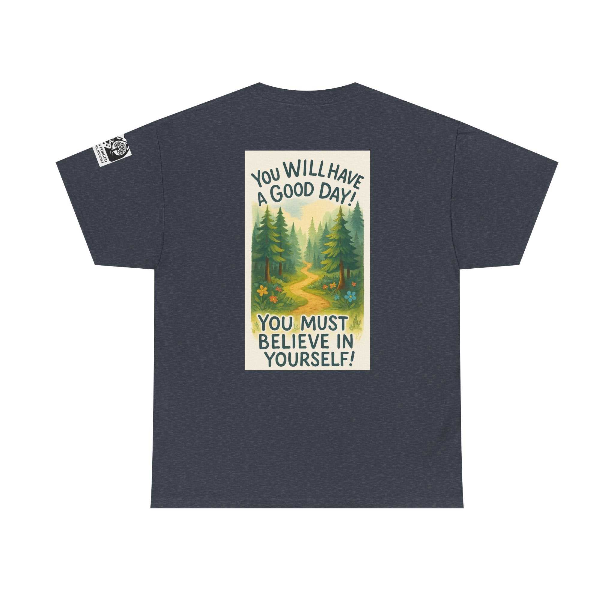 Soft Get Lost in Montana Tee featuring nature-inspired print and motivational text, ideal for adventure seekers.