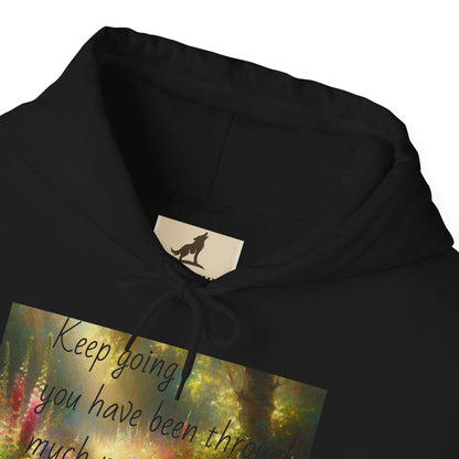 Wolf Meadow Hoodie – Strength in Stillness, Power in Kindness