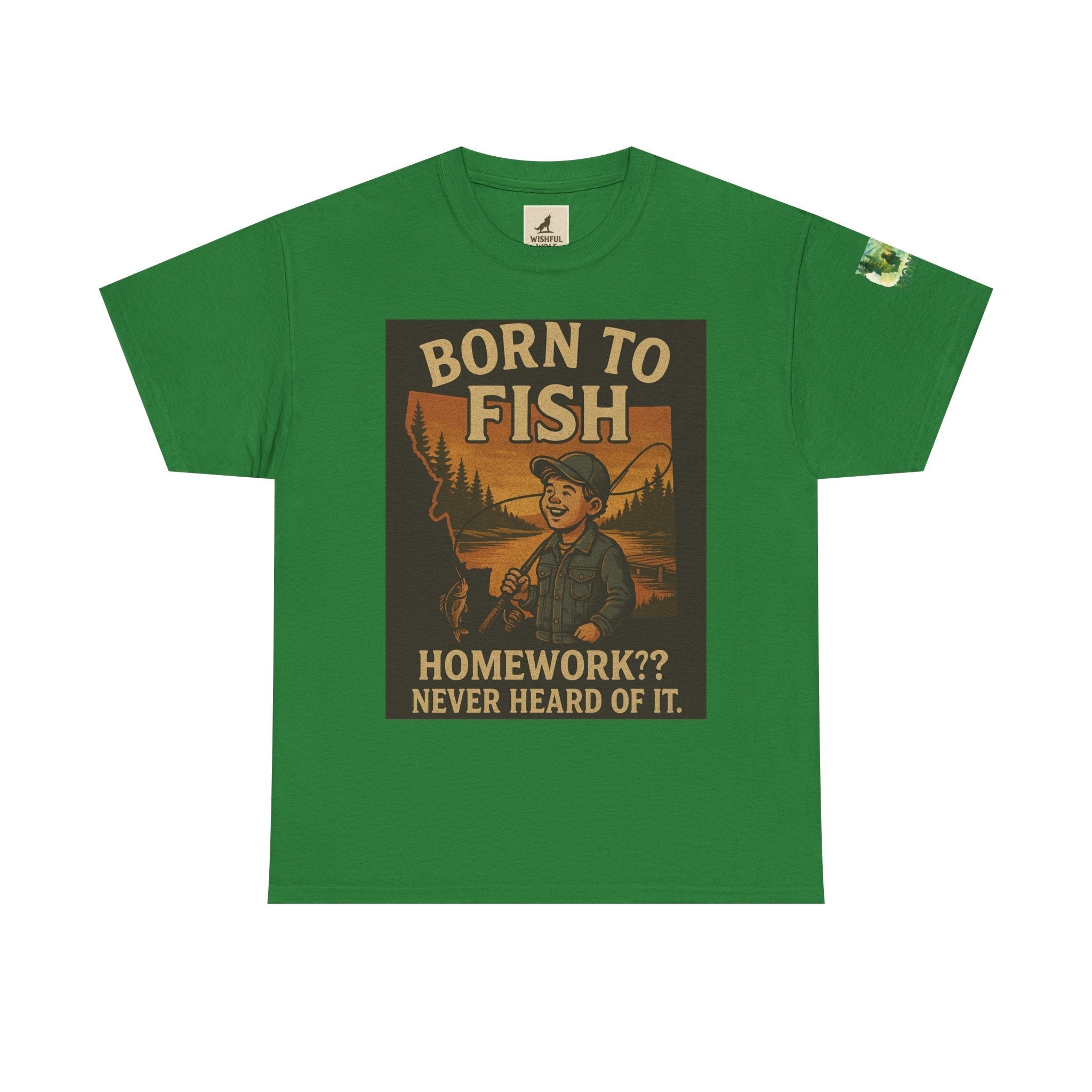 Fishing Adventure Tee – Funny Unisex Shirt for Anglers & Nature Fans