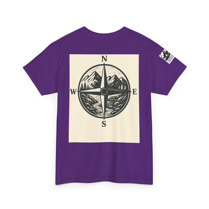 Montana Wanderer Tee – Inspirational Nature Quote Shirt for Explorers