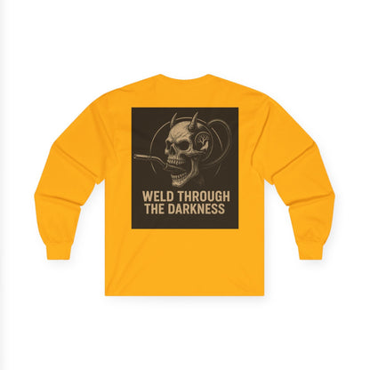 Welding Long Sleeve Tee – Funny Halloween Gift for Skilled Welders