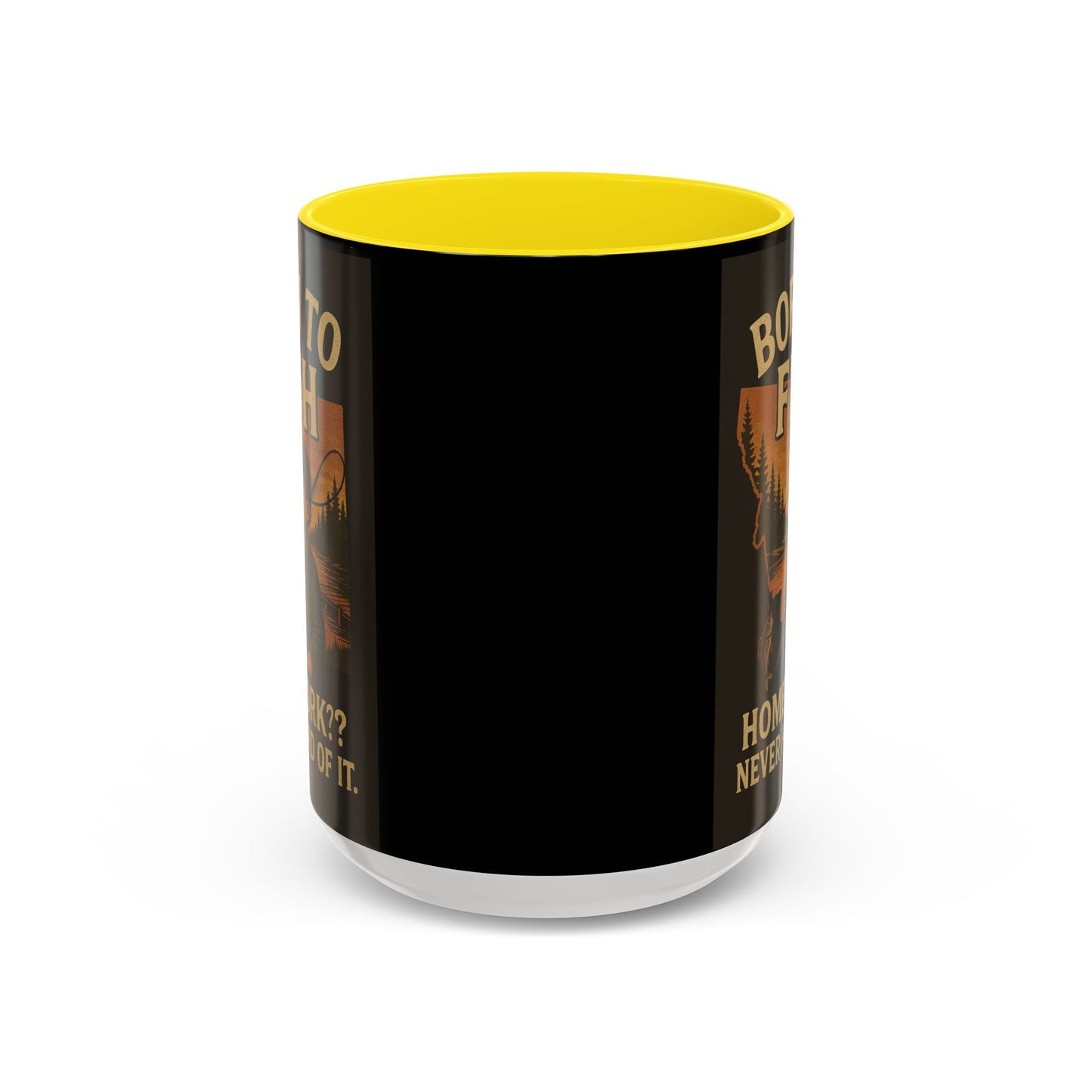 Retro Fishing Mug – Funny Coffee Cup Gift for Anglers & Campers