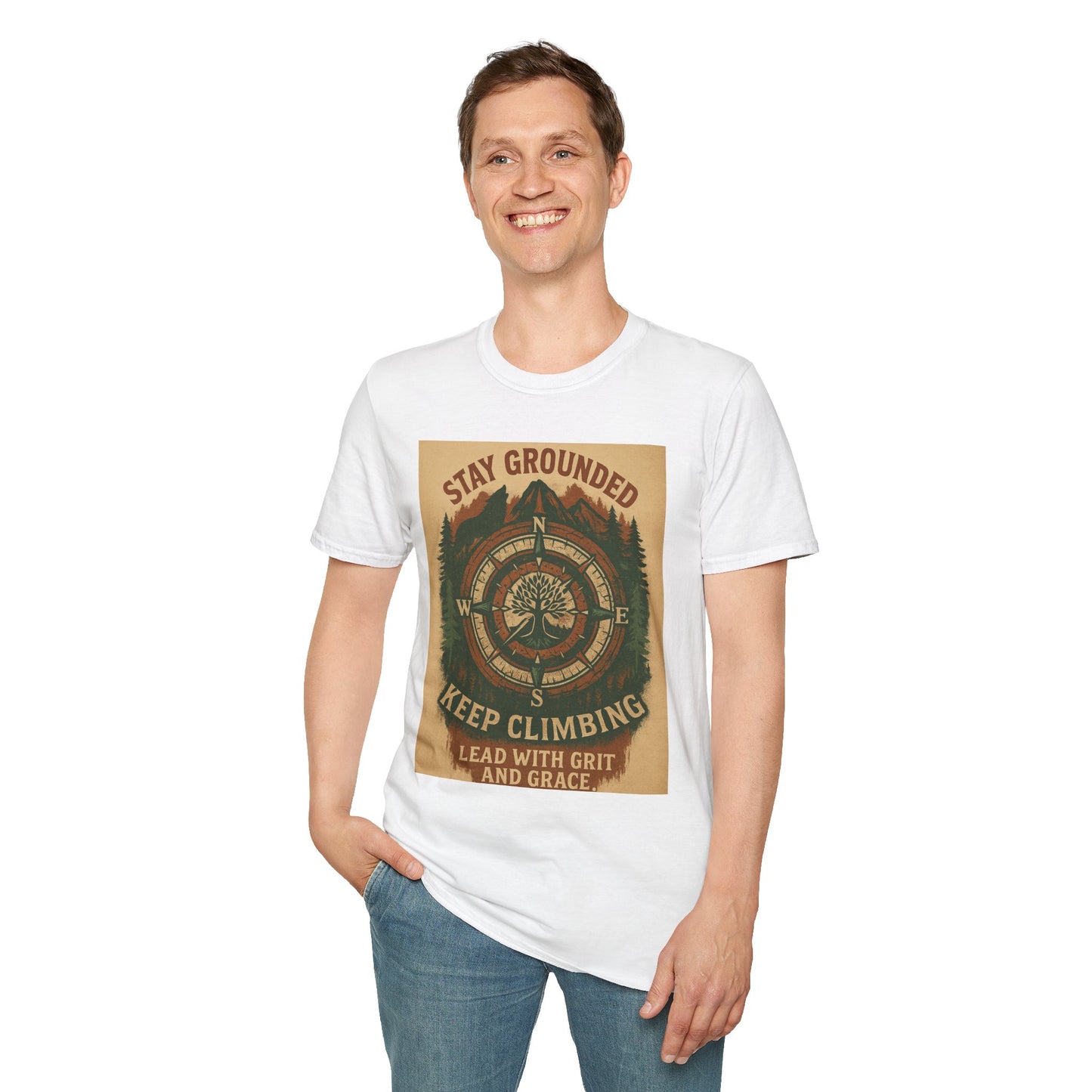 Adventure Hiking Tee – Stay Grounded Shirt for Nature Seekers