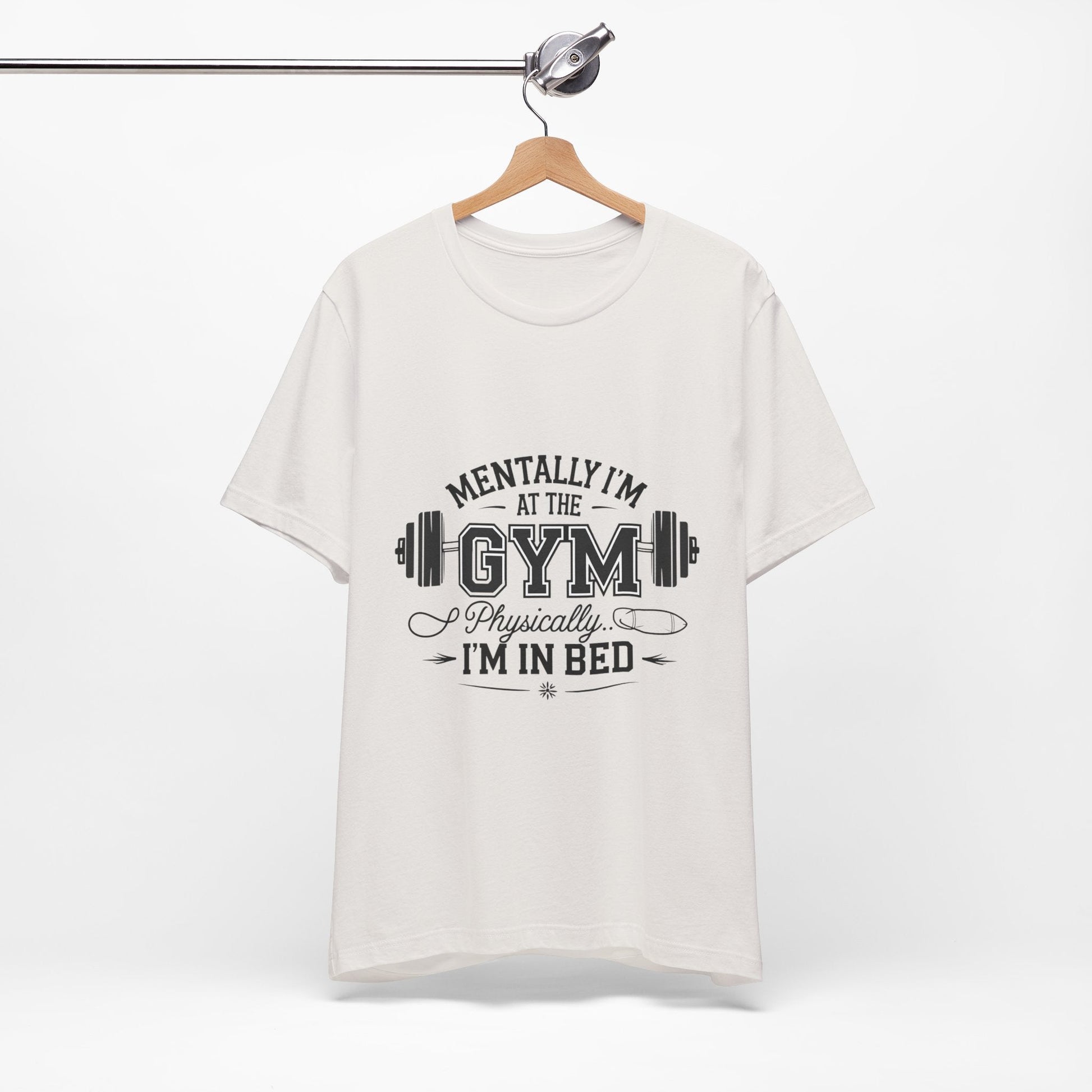 Gym Humor Tee – Motivational Graphic T-Shirt for Gym Lovers