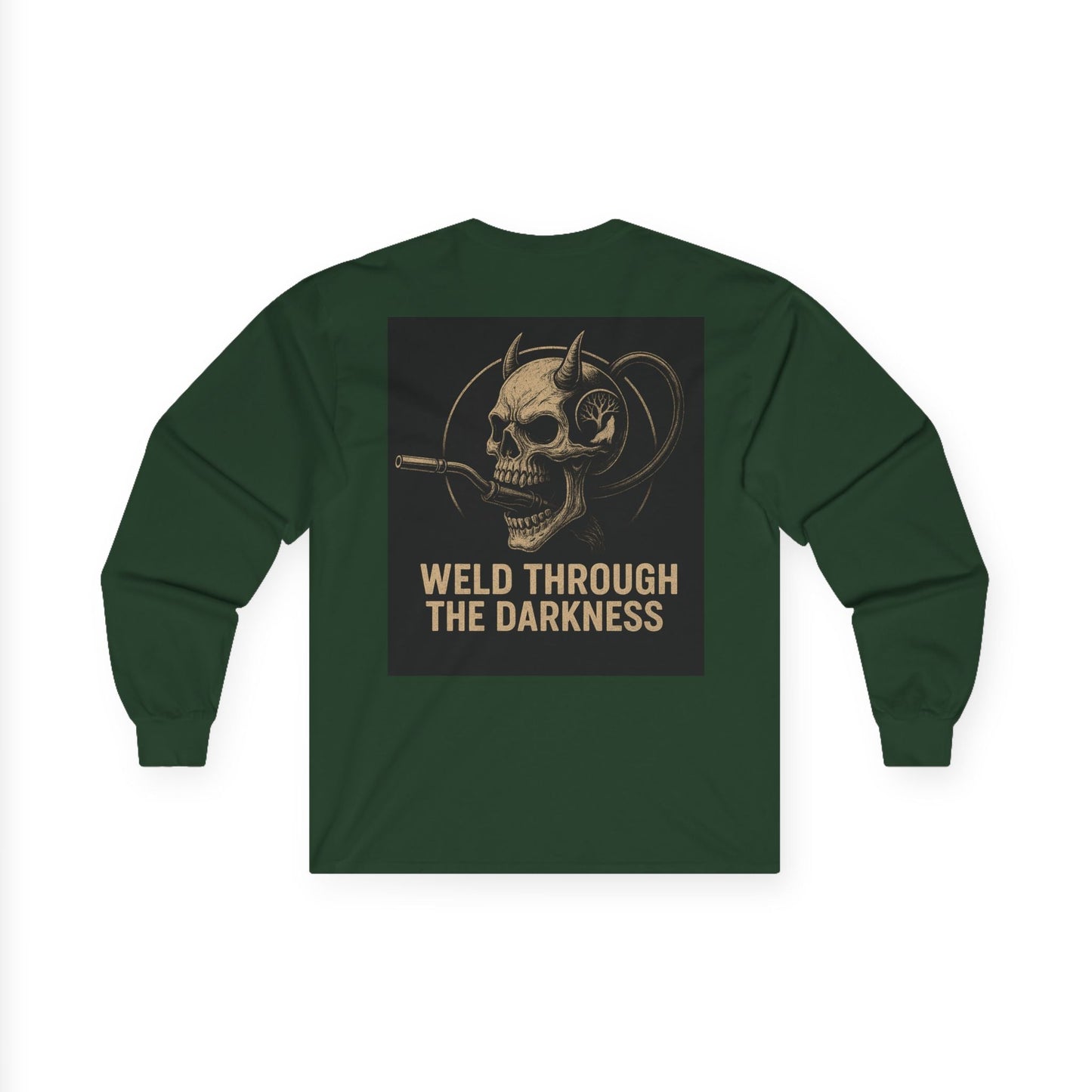 Welding Long Sleeve Tee – Funny Halloween Gift for Skilled Welders