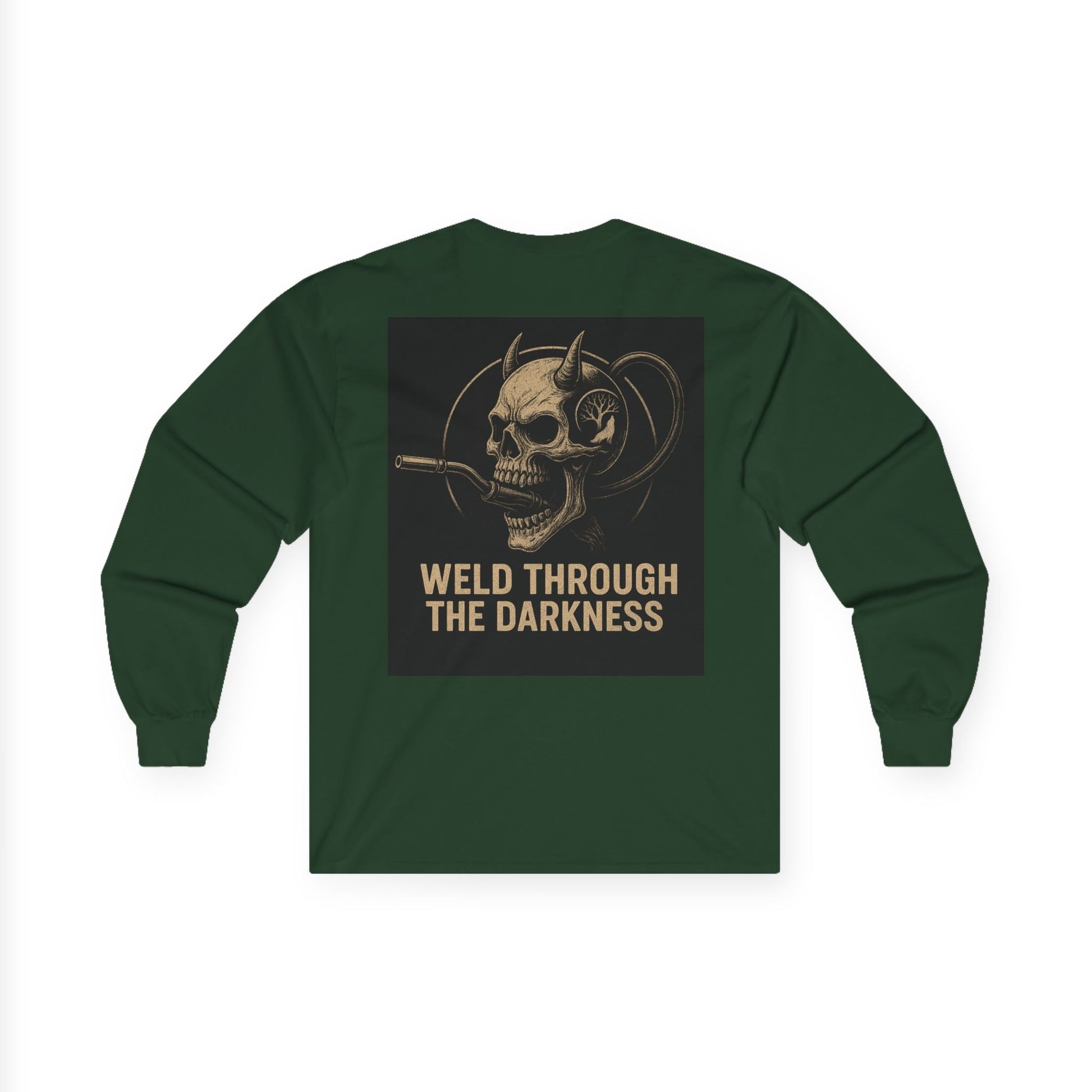Welding Long Sleeve Tee – Funny Halloween Gift for Skilled Welders