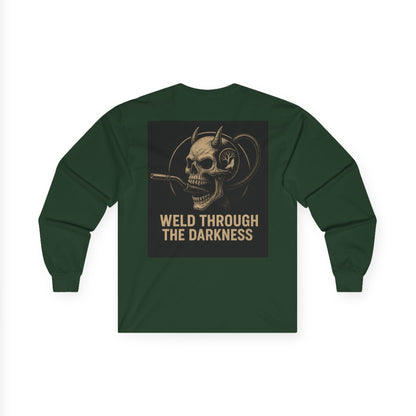 Welding Long Sleeve Tee – Funny Halloween Gift for Skilled Welders