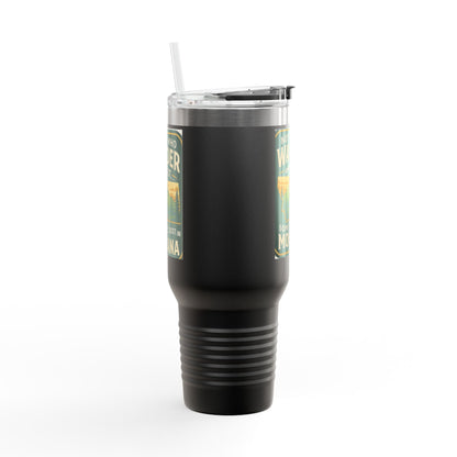 Montana 40oz Travel Mug – Adventure Tumbler for Hikers & Campers