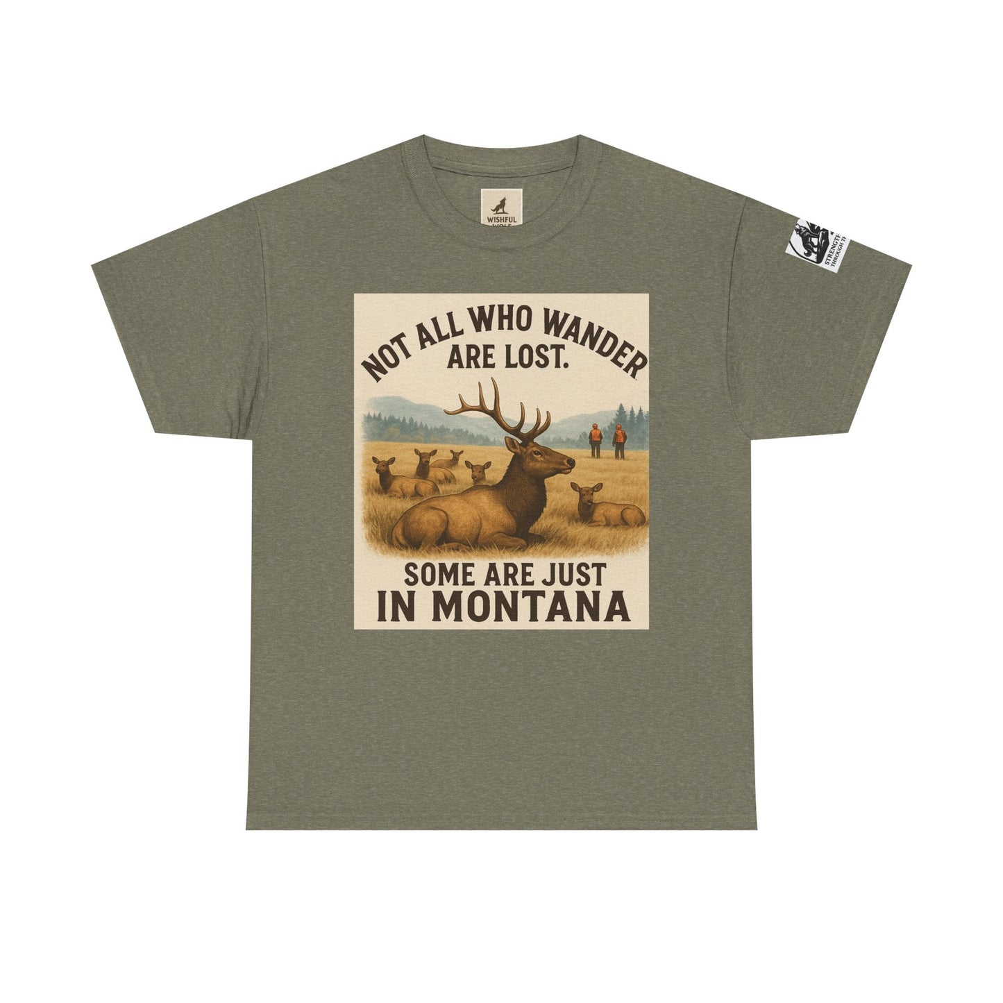 Unisex Montana Tee – Adventure Shirt for Hikers and Nature Lovers