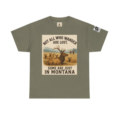 Unisex Montana Tee – Adventure Shirt for Hikers and Nature Lovers