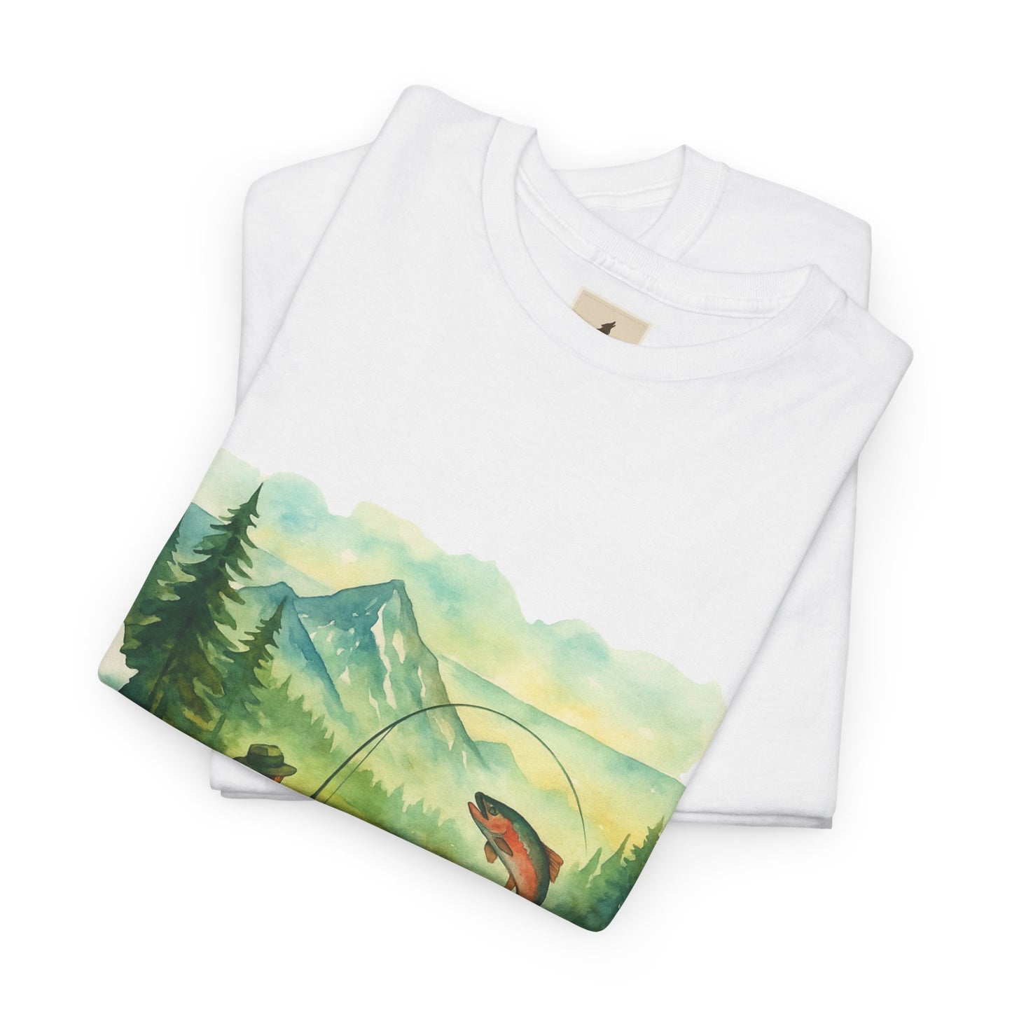 Montana Adventure Shirt – Retro Fishing Tee for Outdoor Enthusiasts