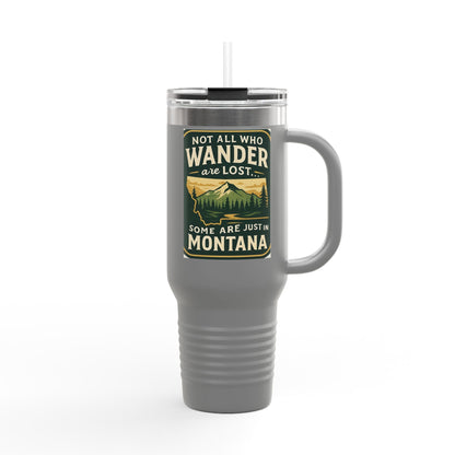 Montana 40oz Travel Mug – Adventure Tumbler for Hikers & Campers