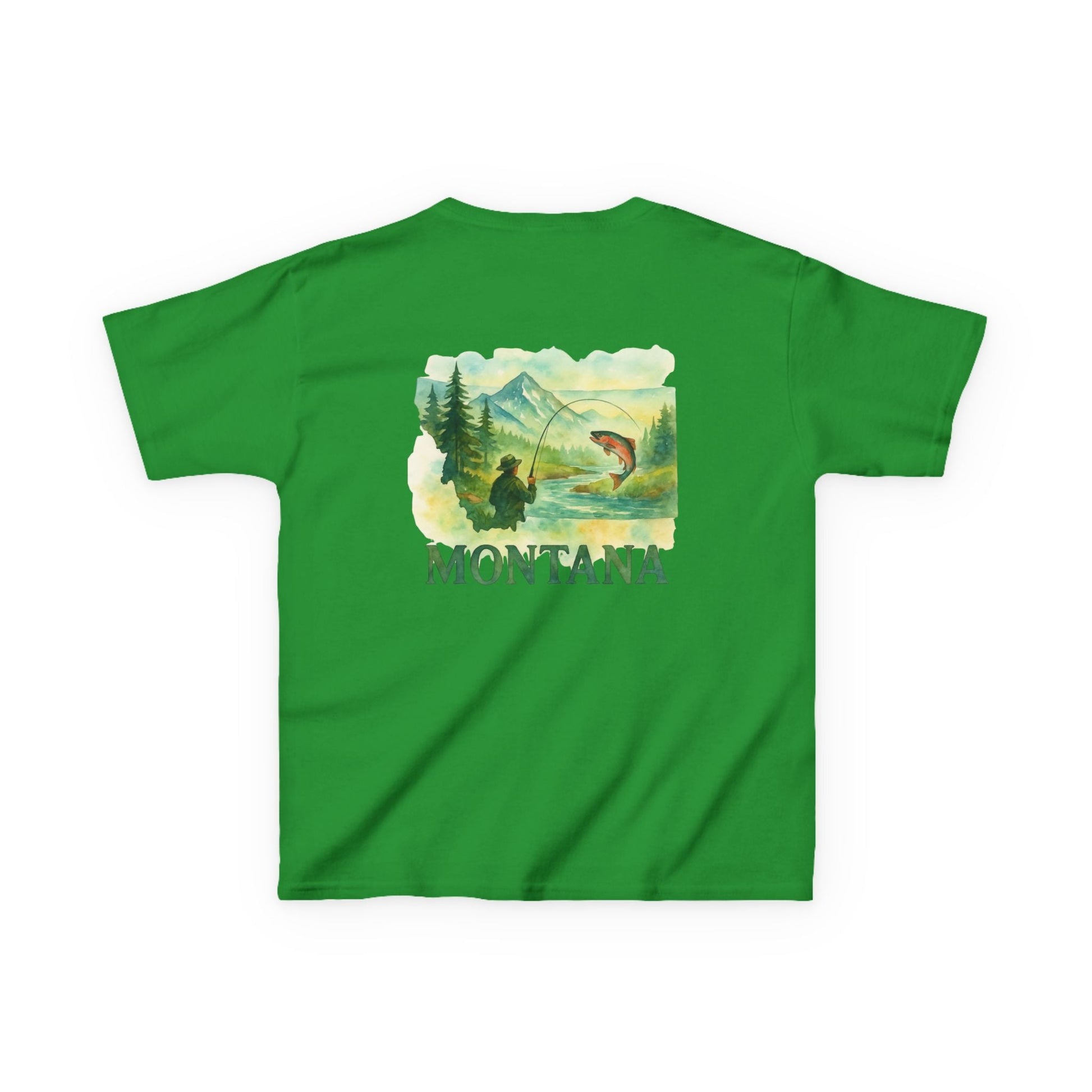 Kids Fishing T-Shirt – Funny Born to Fish, Skip Homework Design