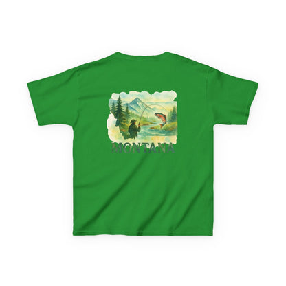 Kids Fishing T-Shirt – Funny Born to Fish, Skip Homework Design