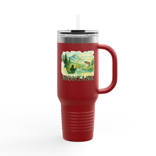 Montana 40oz Travel Mug – Adventure Tumbler for Camping & Gifts