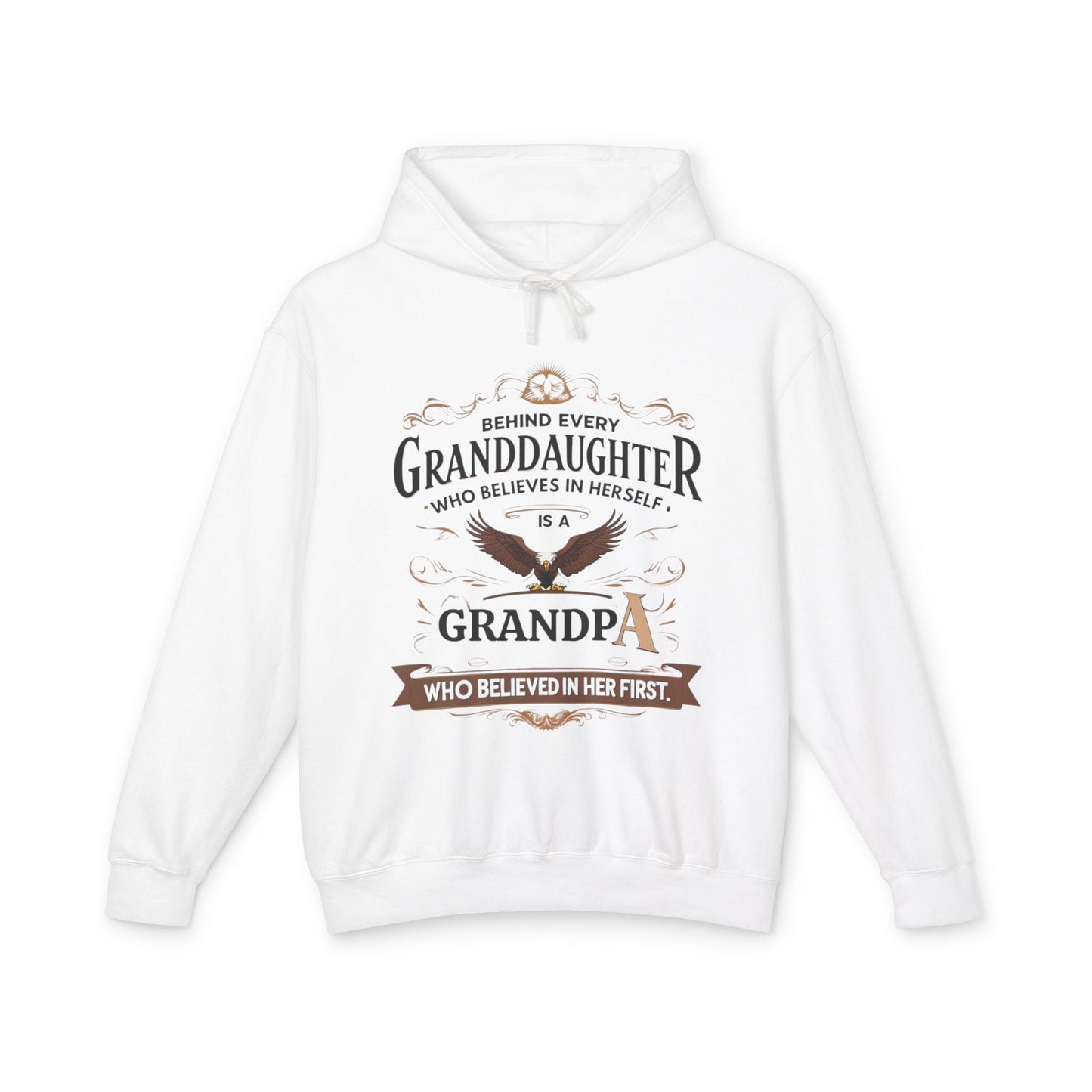 Granddaughter and Grandpa Hoodie – Cozy Gift of Love for Family Bonds