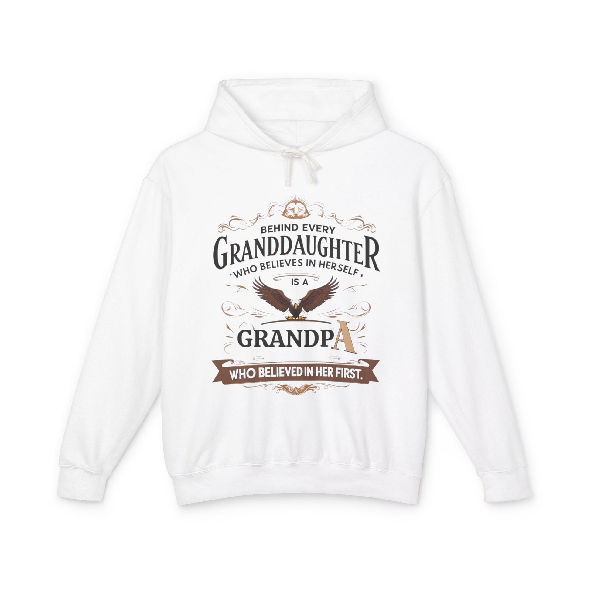 Granddaughter and Grandpa Hoodie – Cozy Gift of Love for Family Bonds