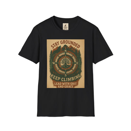 Adventure Hiking Tee – Stay Grounded Shirt for Nature Seekers