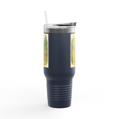 Wolves 40oz Insulated Travel Mug – Leak-Proof Tumbler for Outdoors
