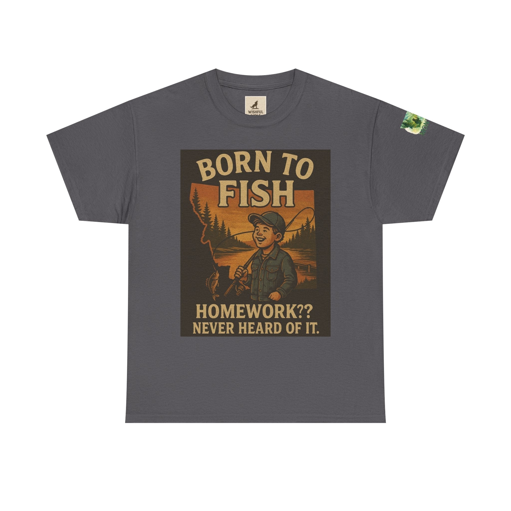 Fishing Adventure Tee – Funny Unisex Shirt for Anglers & Nature Fans