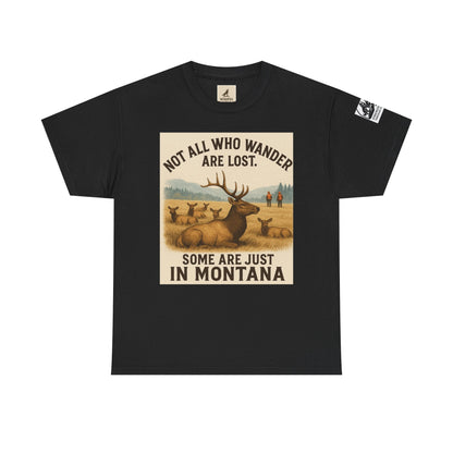 Unisex Montana Tee – Adventure Shirt for Hikers and Nature Lovers