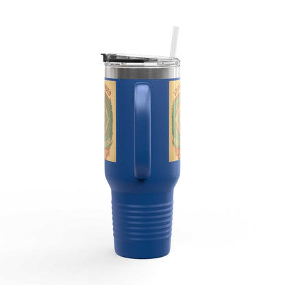 40oz Stay Grounded Travel Mug with ergonomic handle and leak-proof lid.