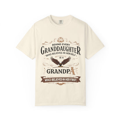 Grandpa Believes in Granddaughter Tee – Inspired by Real Bonds