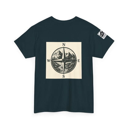 Montana Wanderer Tee – Inspirational Nature Quote Shirt for Explorers