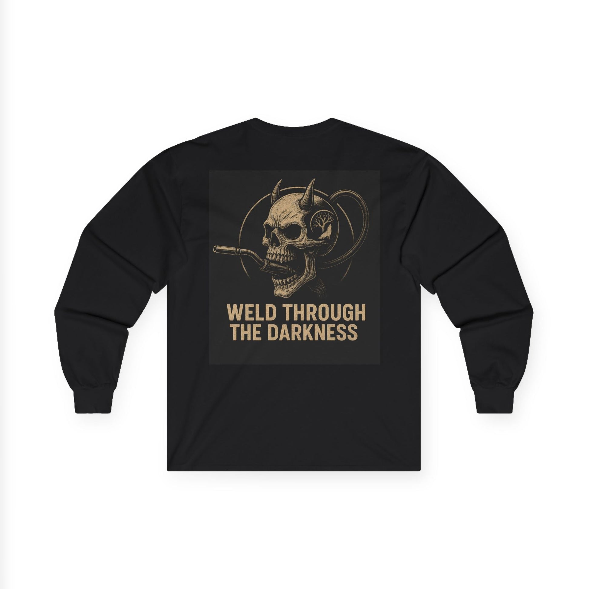 Welding Long Sleeve Tee – Funny Halloween Gift for Skilled Welders
