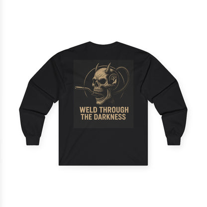 Welding Long Sleeve Tee – Funny Halloween Gift for Skilled Welders