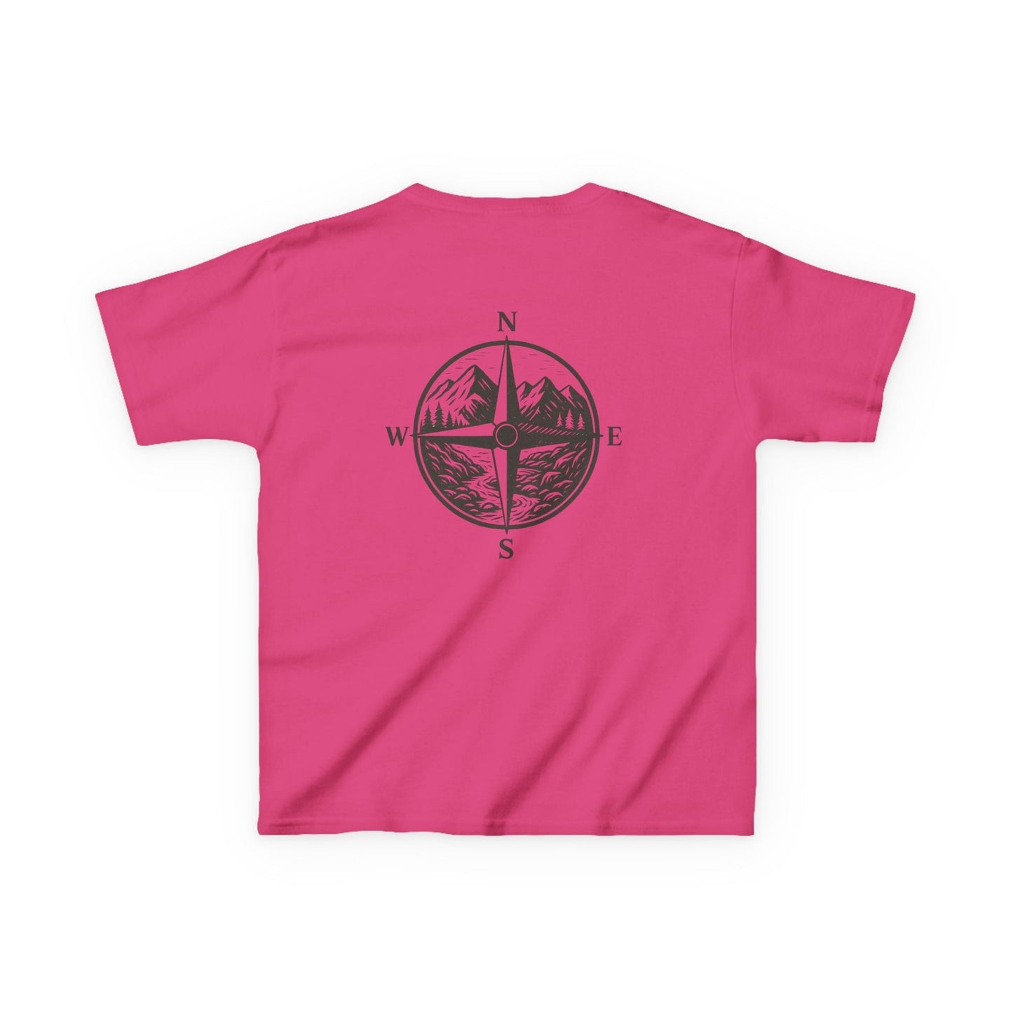 Kids Outdoor Adventure Tee – Compass Shirt for Nature Lovers