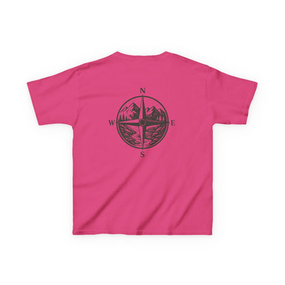 Kids Outdoor Adventure Tee – Compass Shirt for Nature Lovers