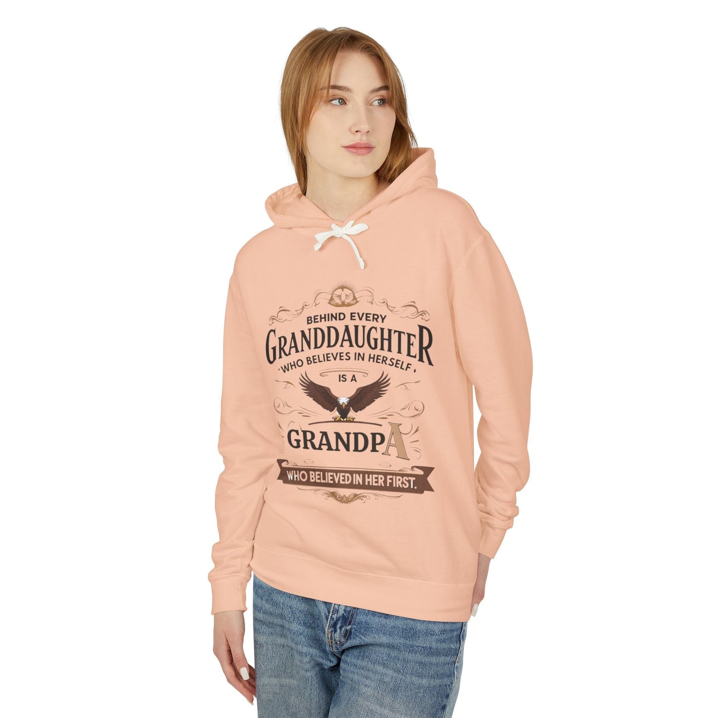 Granddaughter and Grandpa Hoodie – Cozy Gift of Love for Family Bonds