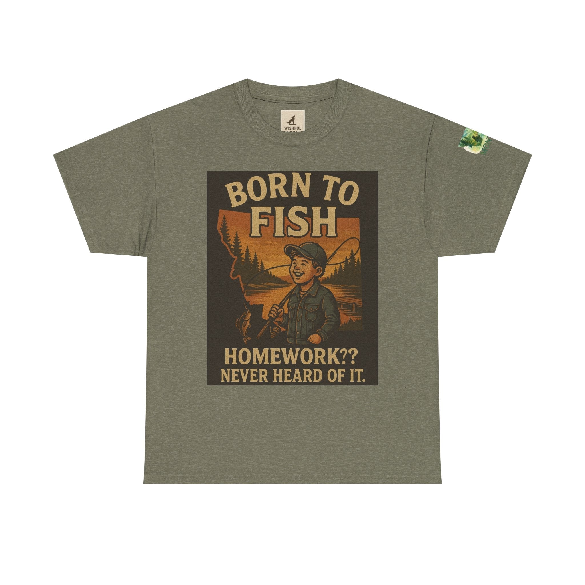 Fishing Adventure Tee – Funny Unisex Shirt for Anglers & Nature Fans