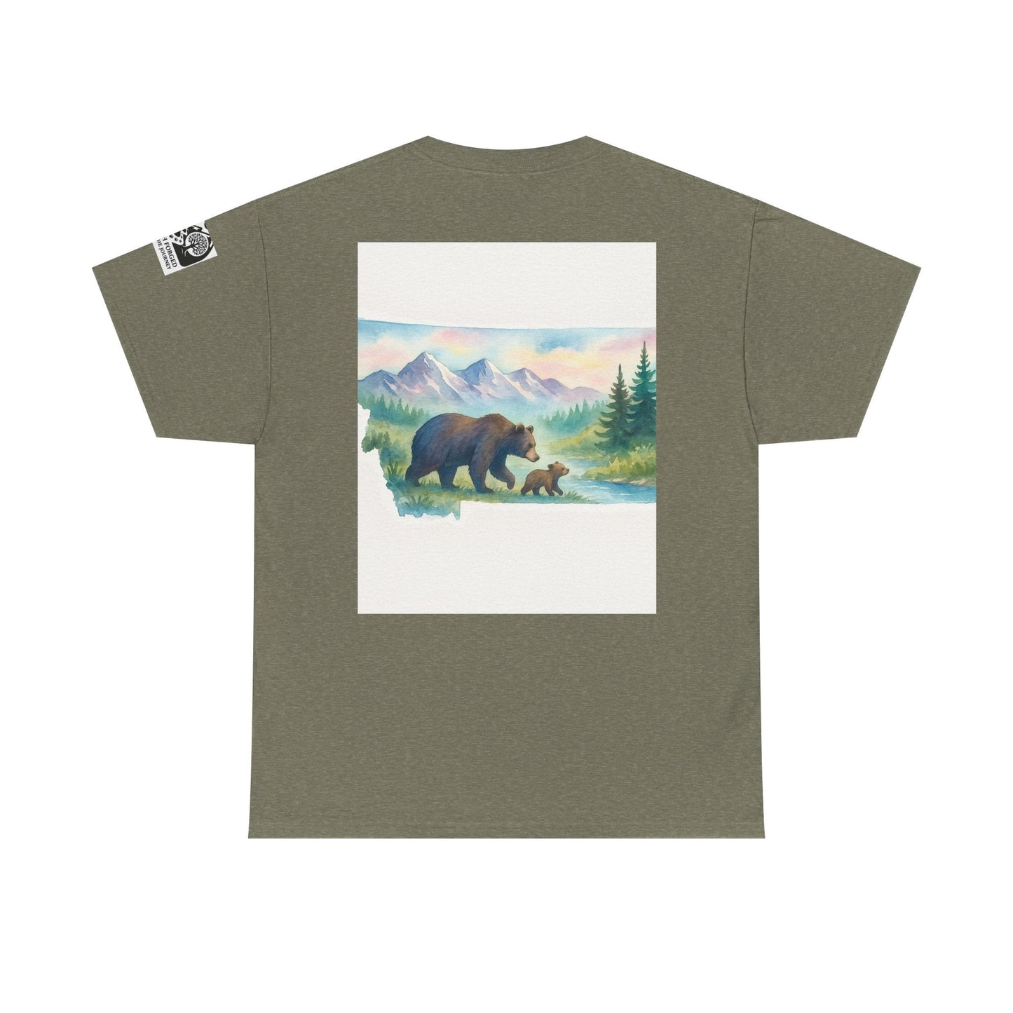 Unisex Wander Tee – Nature-Inspired Shirt for Outdoor Explorers