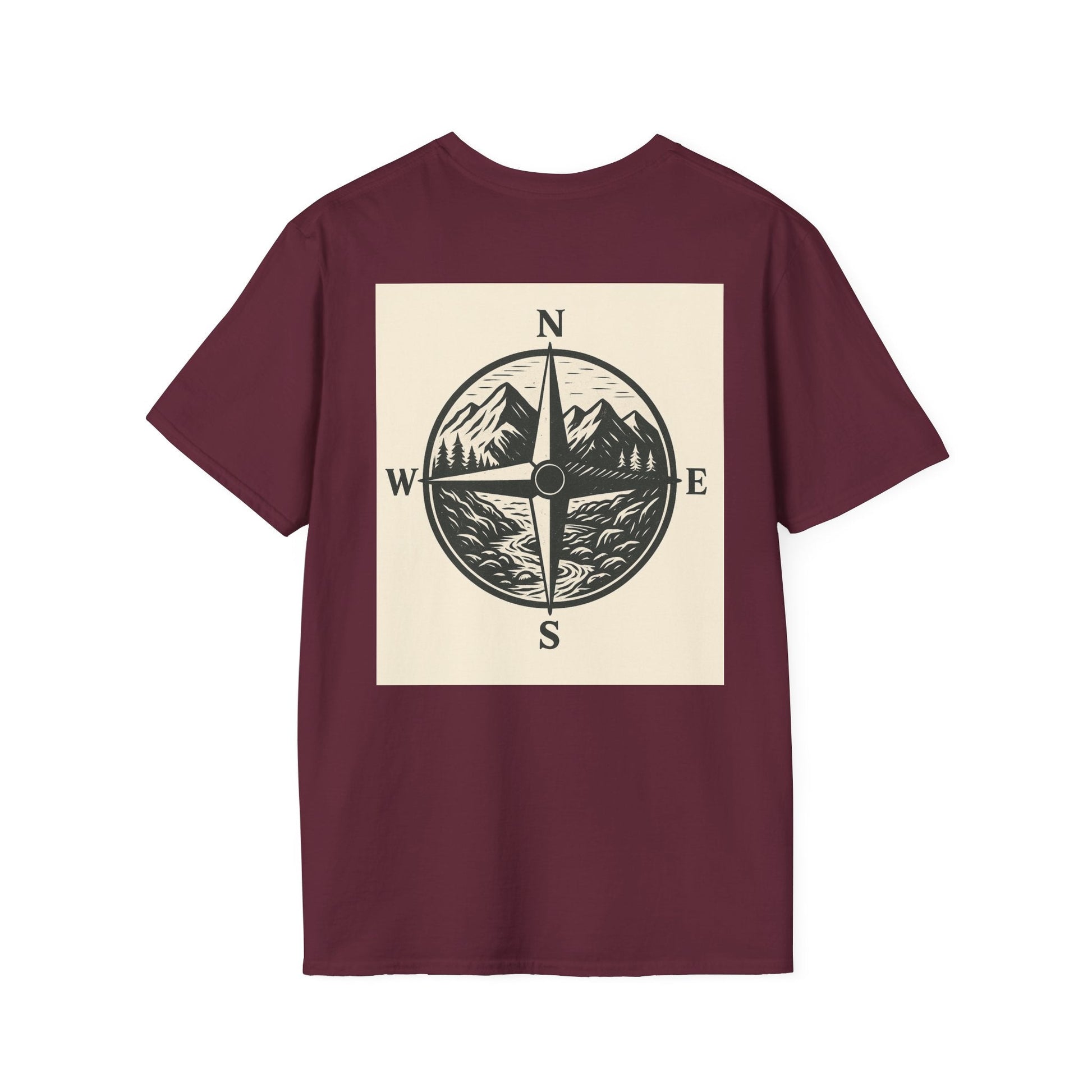 Unisex Wanderer T-Shirt – Not All Who Wander Are Lost Quote Tee