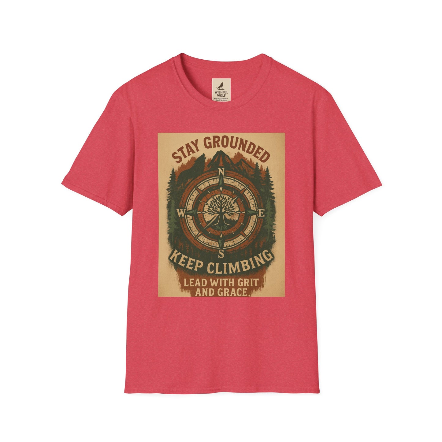 Adventure Hiking Tee – Stay Grounded Shirt for Nature Seekers