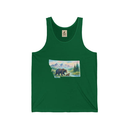 Montana Tank Top – Unisex Nature Shirt for Summer Adventures
