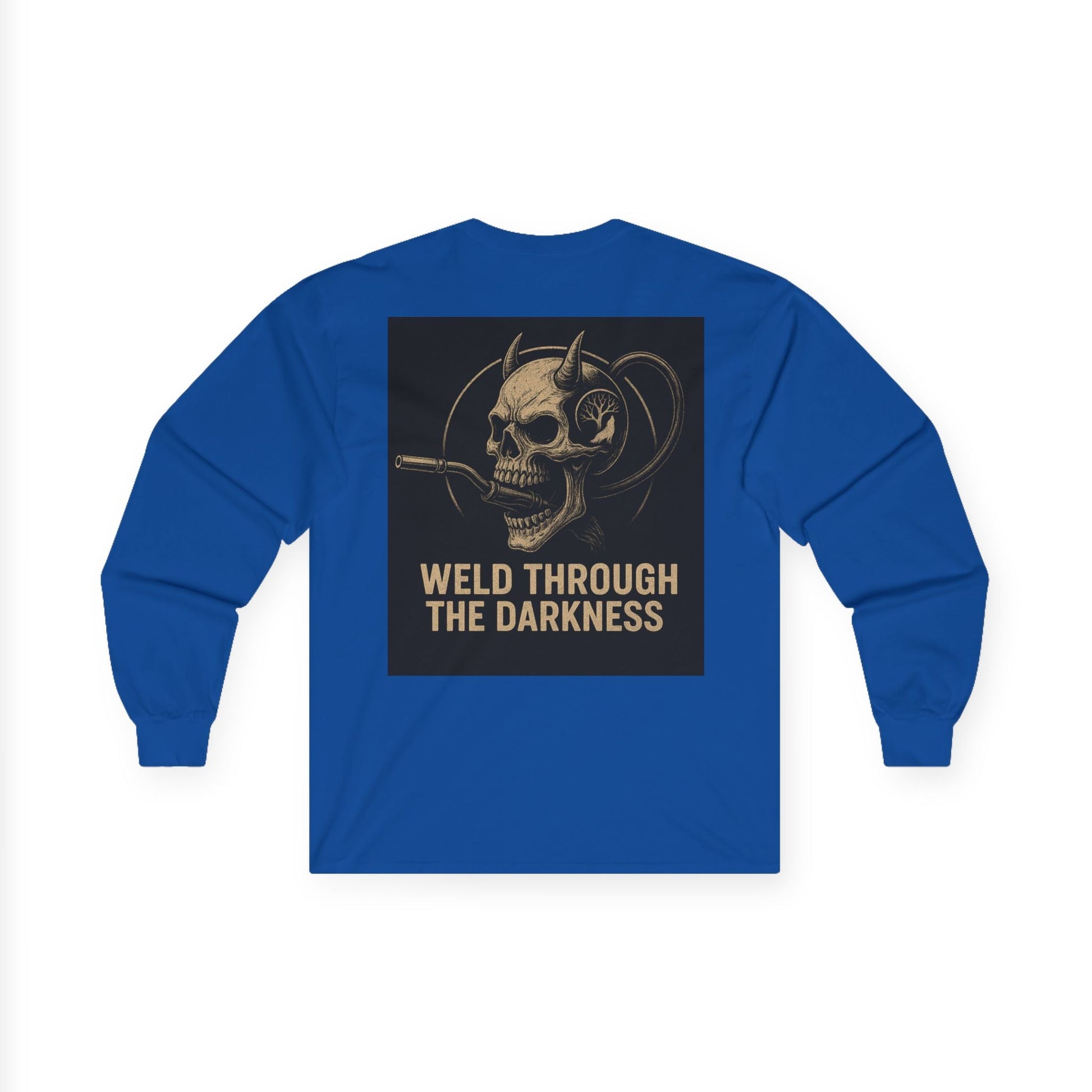 Welding Long Sleeve Tee – Funny Halloween Gift for Skilled Welders
