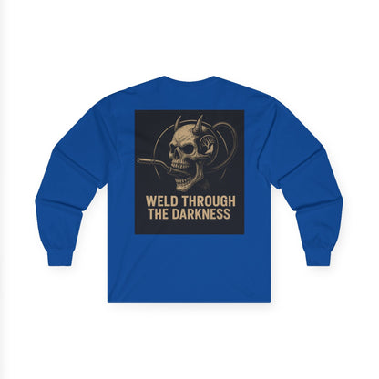 Welding Long Sleeve Tee – Funny Halloween Gift for Skilled Welders