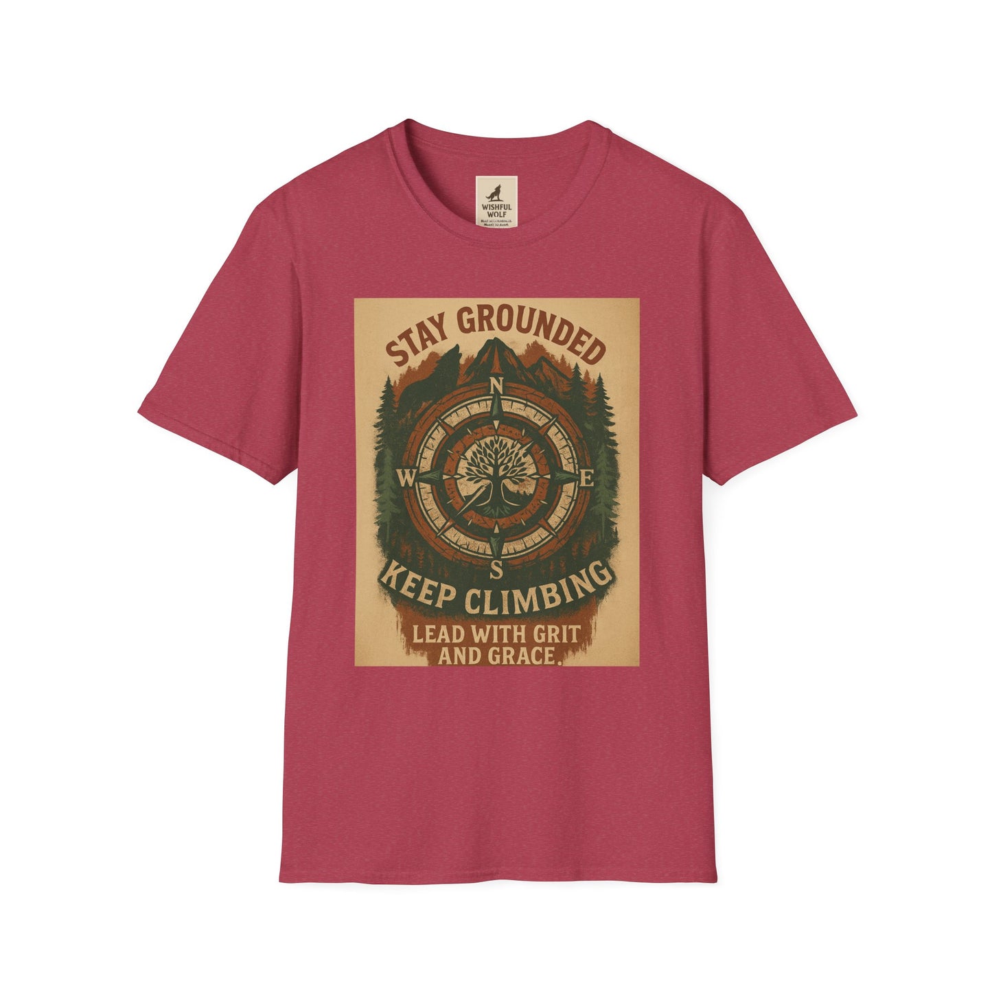 Adventure Hiking Tee – Stay Grounded Shirt for Nature Seekers