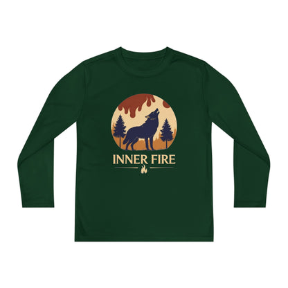Youth Long Sleeve – Inner Fire Sparks Within Adventure Tee