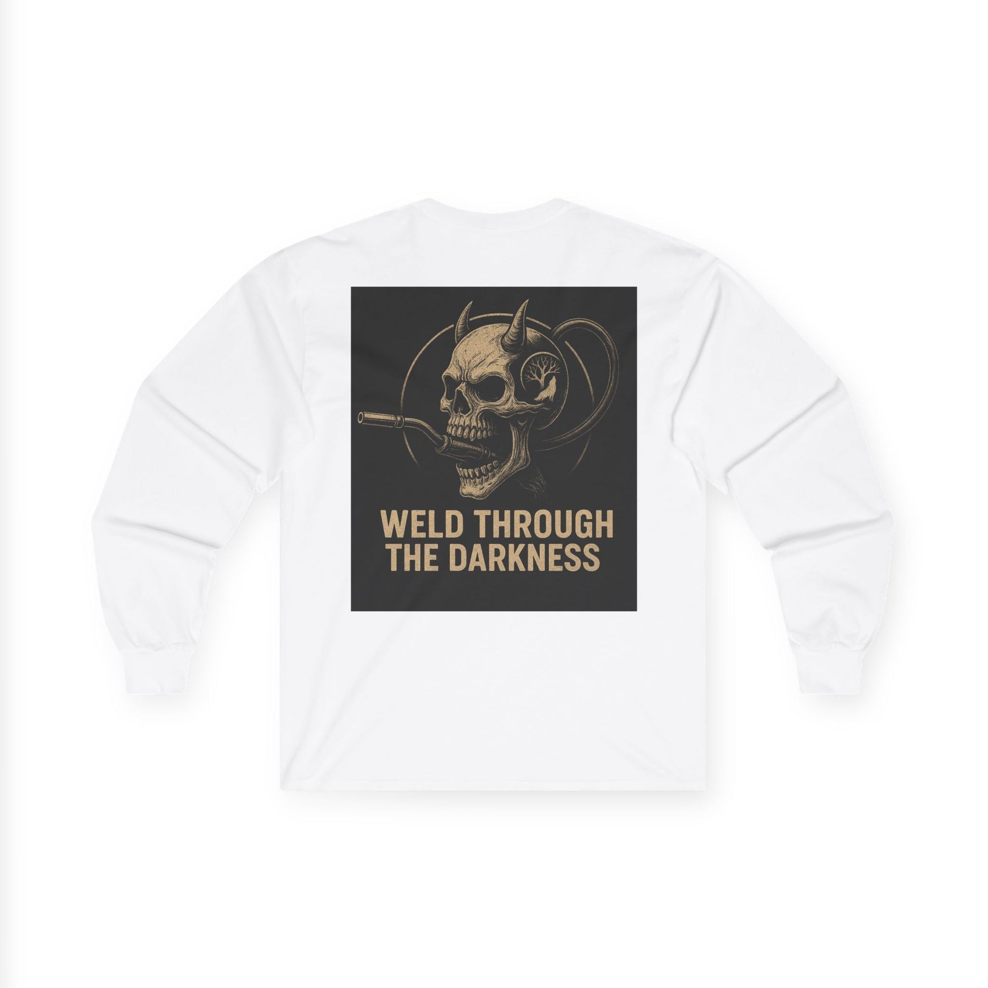 Welding Long Sleeve Tee – Funny Halloween Gift for Skilled Welders