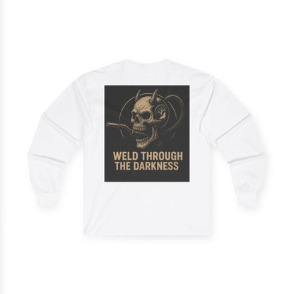 Welding Long Sleeve Tee – Funny Halloween Gift for Skilled Welders