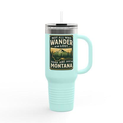 Montana 40oz Travel Mug – Adventure Tumbler for Hikers & Campers