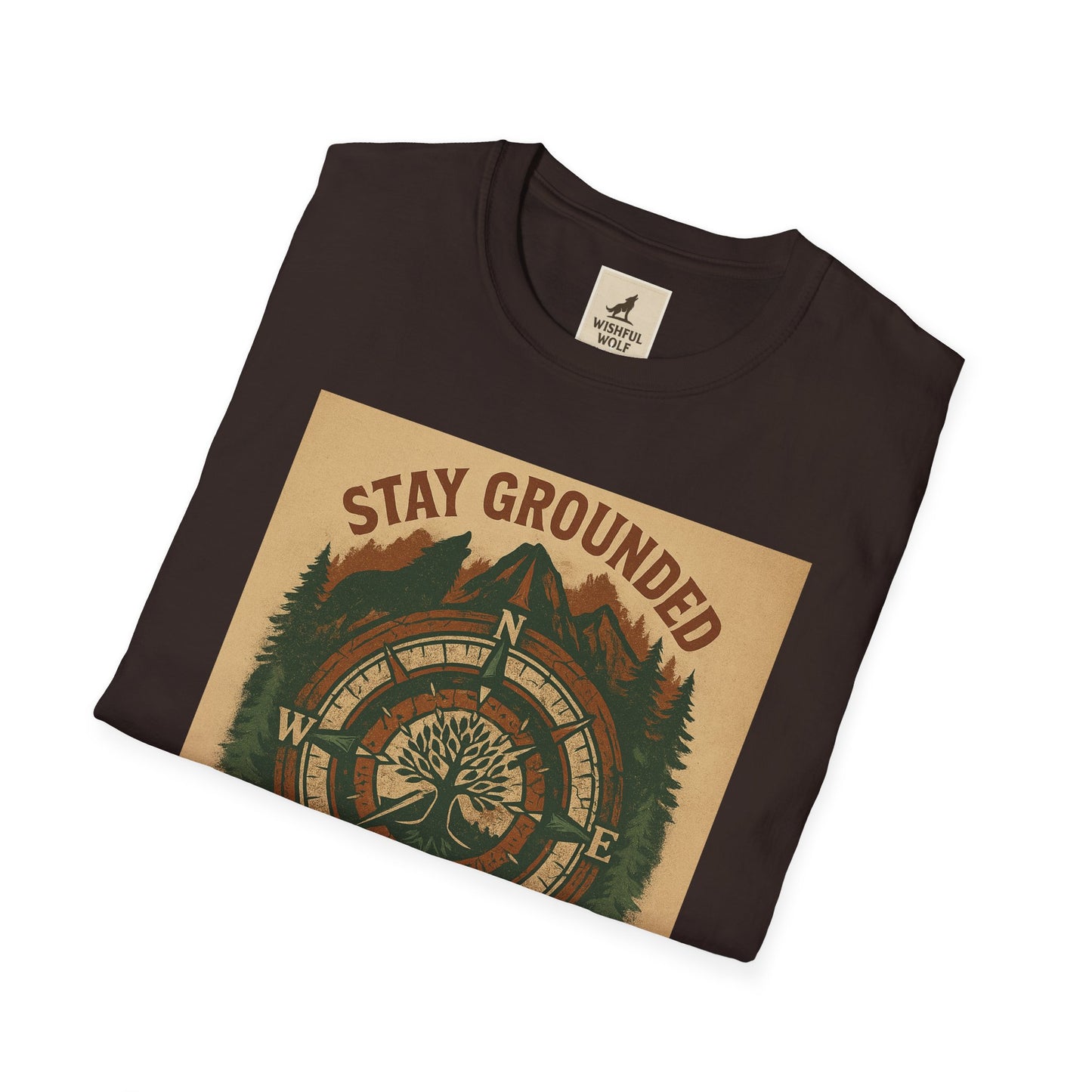 Adventure Hiking Tee – Stay Grounded Shirt for Nature Seekers