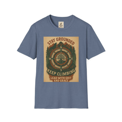 Adventure Hiking Tee – Stay Grounded Shirt for Nature Seekers